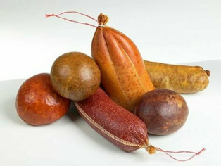 bunte Wurstmischung